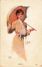 Antique Beautiful Woman