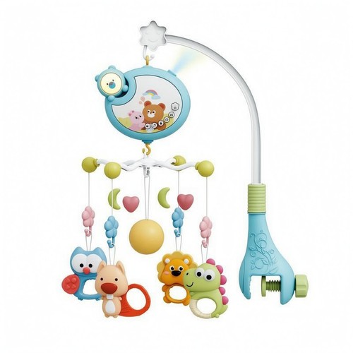 Musical crib mobile clamp - musical,