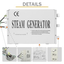 3KW Steam Generator Shower