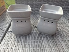 Scentsy Gray Curve Electric Warmer