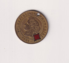 Boer War WW1 Trench Art COIN