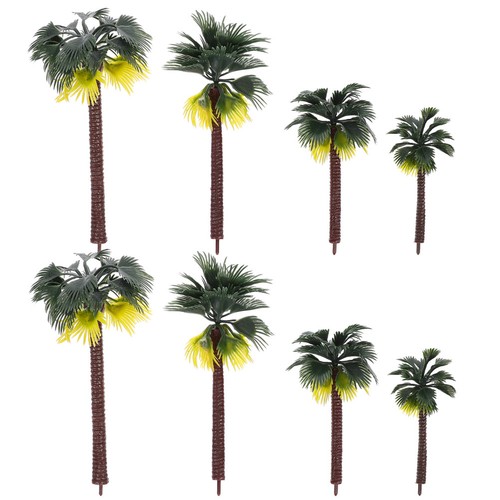 Pcs rainforest plastic palm - 8,