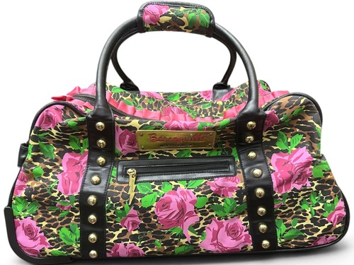 Betsey johnson rolling duffel - rolling,
