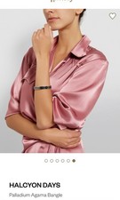HALCYON DAYS Palladium Agama Bangle Cost £195 Never Worn