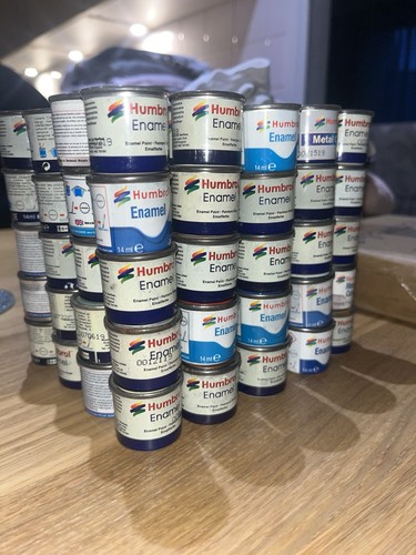 Humbrol enamel paint - paint, pot