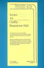 Timetable - Leicester City