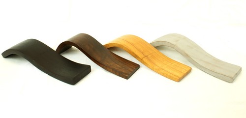 Small hand carved wooden chain - small,