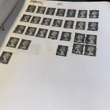 GB amazing specialist Machin Stamp Collection on many pages 