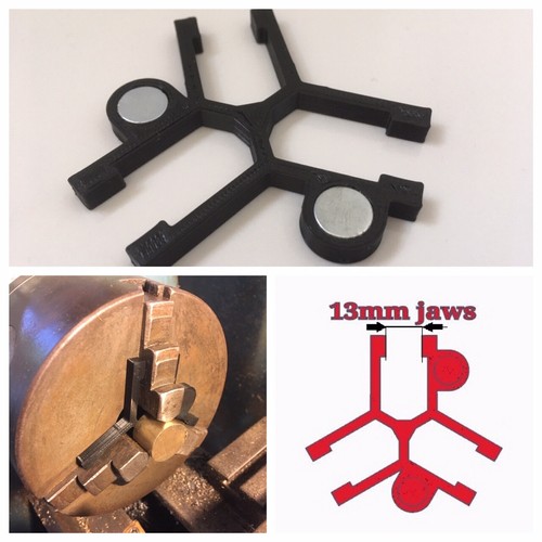 Lathe chuck stop - 4",
