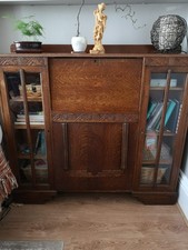 Vintage slim sideboard/bureau