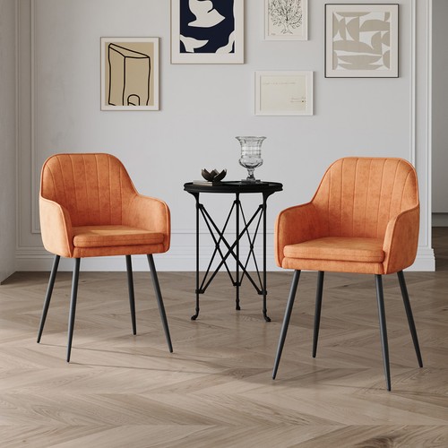 Velvet dining chairs - dining,