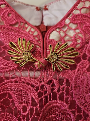 Short cheongsam with - short,