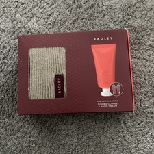 Radley ribbed gloves pink - radley,