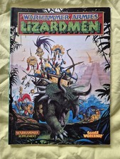 Games Workshop Warhammer 5th Edition Army Book Lizardmen OOP