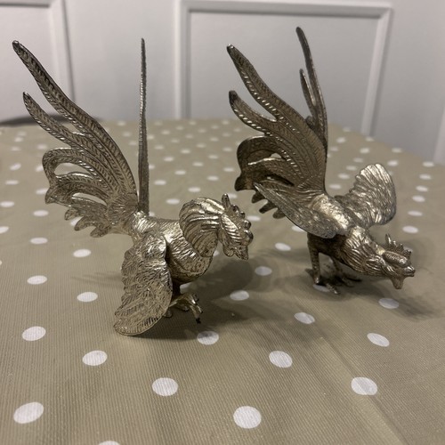 Pair vintage silver - pair,