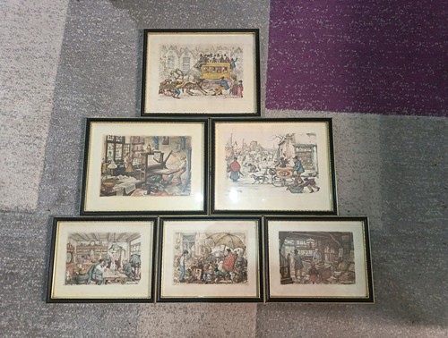 Anton pieck vintage prints - vintage,