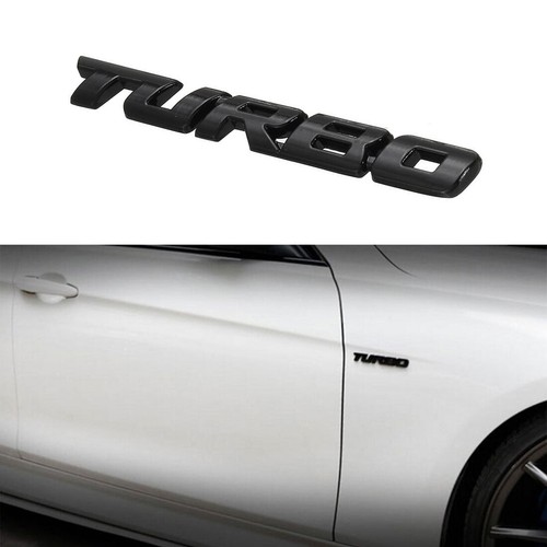 Black turbo letter sport - black,