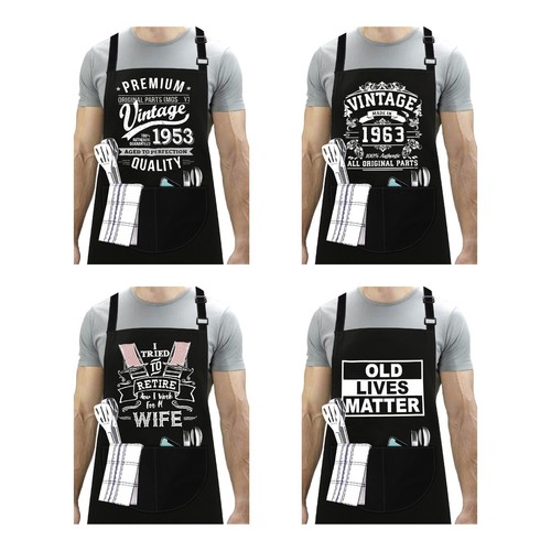 Bbq apron with pocket - pocket, grilling