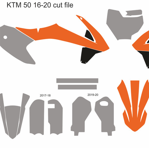 Ktm motocross vector - ktm, mx