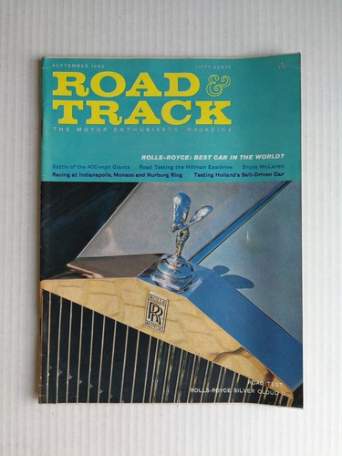 Road track september 1960 - september,