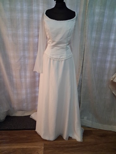 Wedding dress size ivory - dress,