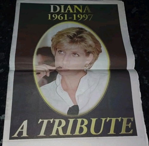 Diana 1961 1997 newspaper - diana,