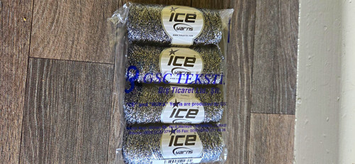 Ice yarns gleamy - ice,