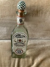 Fortaleza reposado tequila empty bottle 700 ml
