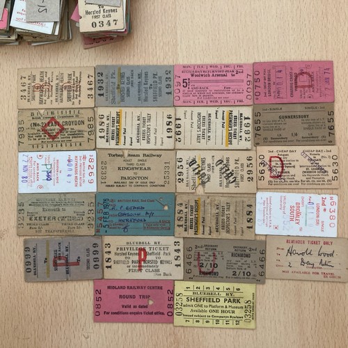 Railway tickets 22 x - ,