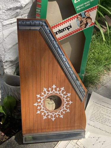 Vtg bontempi italian zither - bontempi, 16