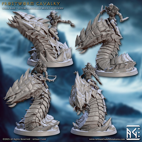 Frostworm cavalry artisan - frostworm,