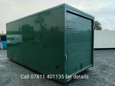 19ft grp box body roller door storage container watertight others available