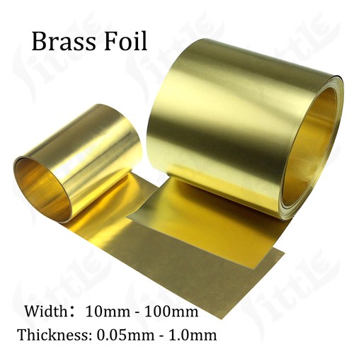 Brass sheet plate 1mm - sheet, 0.05-1mm