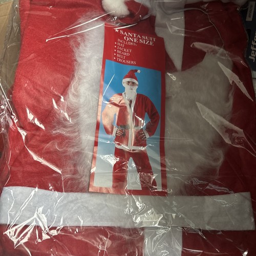 One size santa suit - one, new