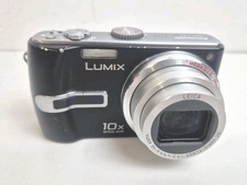 Vintage Panasonic Lumix DMC-TZ3 Compact Camera  7.2MP 10x Zoom With Battery