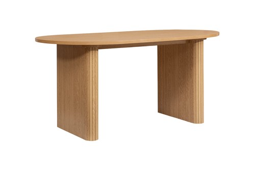 Axel oval fluted dining - axel,