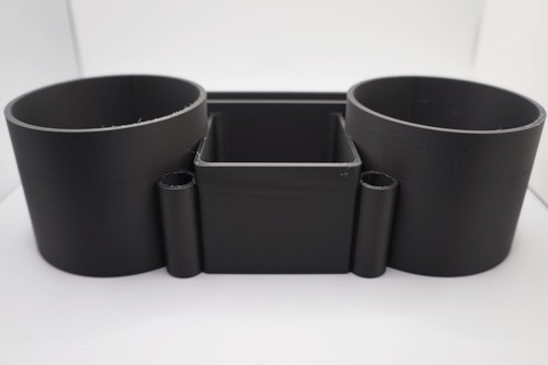 Dual cup holder fits - holder, fiat