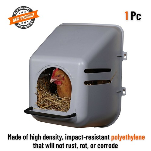 Plastic chicken nesting - chicken, box