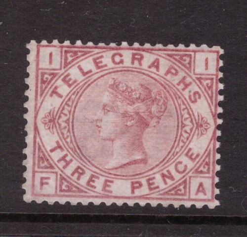 1876 telegraph stamp 3d - stamp, t3