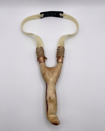 Handmade wooden slingshot - handmade,