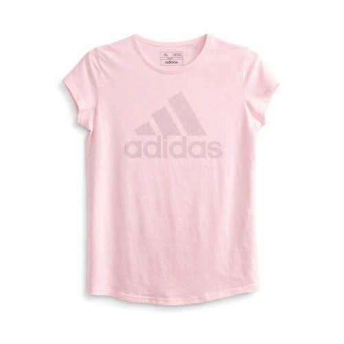 Adidas pink logo shirt nwt - adidas,