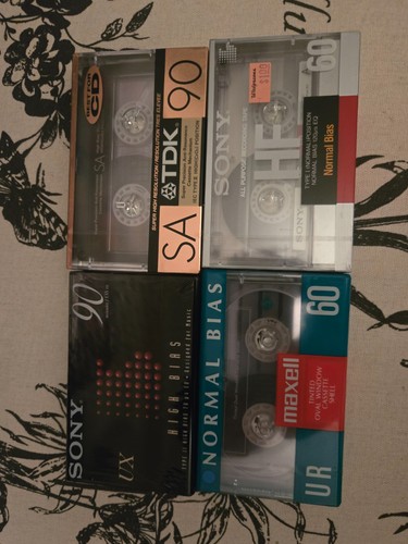 Blank cassette tapes tdk sony - blank, tdk,sony