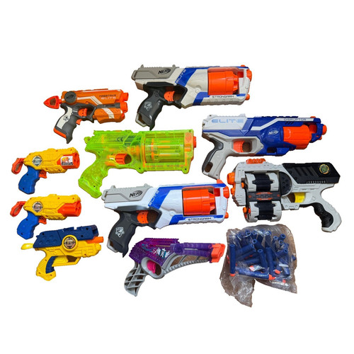 Huge nerf gun shot - huge, x-shot