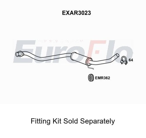 Rear muffler silencer - muffler,