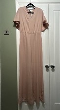 Ladies Mango Pink/Rose V Neck