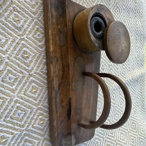 Vintage wooden desk - wooden,