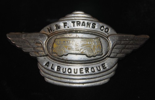 Vintage albuguerque bus driver - vintage,