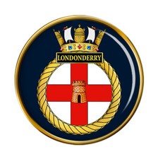HMS Londonderry Royal Navy Pin