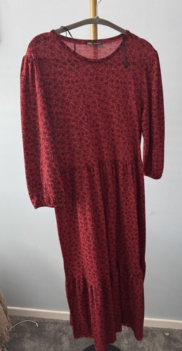 Zara ladies deep red and - deep,
