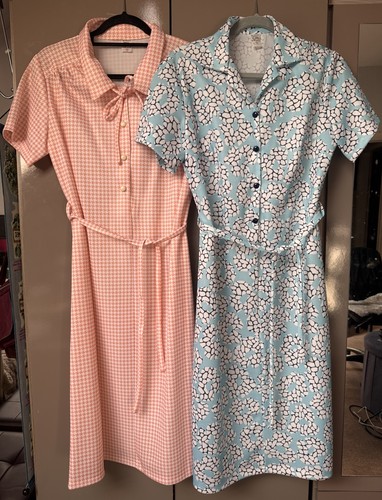 Vintage 60s belted - x,